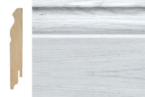 Плинтус из МДФ TeckWood (Теквуд) Дуб Аляска П104 2150x100x16 Основа плинтуса из экологически чистого водостойкого плотного МДФ, покрытие ламинированное.