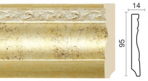 Плинтус из полистирола Decor-Dizayn (Декор-Дизайн) 153-553 2400x95x14 Плинтус из полистирола высокой плотности, ударопрочный, долговечный, влагостойкий, легко монтируется.