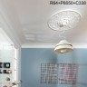Розетка потолочная из полиуретана под покраску Orac Decor (Орак Декор) Luxxus R64 952x952x48