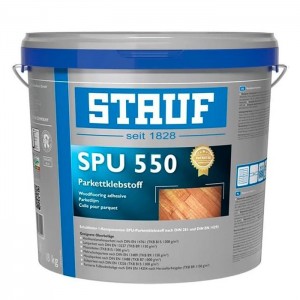 Однокомпонентный полиуретановый клей Stauf (Штауф) SPU-550 (18 кг) Твердо-эластичный однокомпонентный полиуретановый клей, модифицированный силаном.