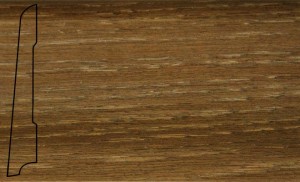 Плинтус шпонированный La San Marco Profili Дуб Экспрешен 2500x80x16 (прямой) Шпон плинтуса — цельная натуральная древесина. Основание — срощенная натуральная древесина, гарантирующая высокую надежность плинтуса.