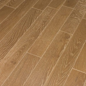 Массивная доска MGK Magestik Floor (МЖК Маджестик Флор) Дуб Сэнд (400-1500)x127x18 (брашированная) Покрытие: 12 слоев полуматового UV-лака Treffert (Германия).