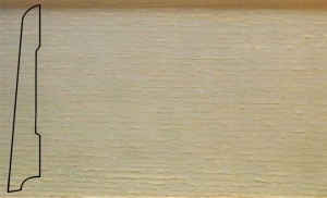 Плинтус шпонированный La San Marco Profili Ясень Арктик 2500x80x16 (прямой) с крепежом Шпон плинтуса — цельная натуральная древесина. Основание — срощенная натуральная древесина, гарантирующая высокую надежность плинтуса.