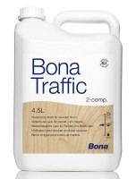 Двухкомпонентный паркетный лак Bona (Бона) Traffic (полуматовый) 4.5 л + 0.45 л
