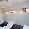 Розетка потолочная из полиуретана под покраску Orac Decor (Орак Декор) Luxxus R08 380x380x42