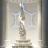 Элемент колонны из дюрополимера под покраску Orac Decor (Орак Декор) Luxxus K4002 720x350x350