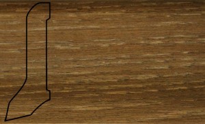 Плинтус шпонированный La San Marco Profili Дуб Экспрешен 2500x60x22 (сапожок) Шпон плинтуса — цельная натуральная древесина. Основание — срощенная натуральная древесина, гарантирующая высокую надежность плинтуса.