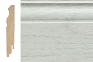 Плинтус из МДФ TeckWood (Теквуд) Дуб Даллас П102 2150x100x16 Основа плинтуса из экологически чистого водостойкого плотного МДФ, покрытие ламинированное.