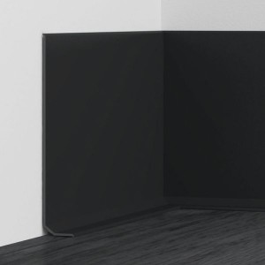 Плинтус гибкий эластичный Dollken (Долкен) WL100 110/W225 Черный 50000x100x15 Идеальный плинтус для окантовки колонн и стен округлой формы.