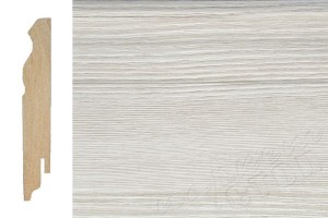 Плинтус из МДФ TeckWood (Теквуд) Дуб Крем 2150x100x16 Основа плинтуса из экологически чистого водостойкого плотного МДФ, покрытие ламинированное.