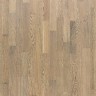 Паркетная доска Floorwood (Флорвуд) Дуб Ричмонд Серый Браш 2266x188x14 трехполосная (масло)