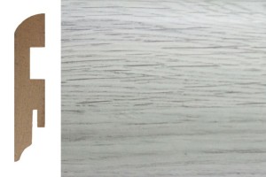 Плинтус из МДФ TeckWood (Теквуд) Дуб Аляска П007 2150x75x16 Основа плинтуса из экологически чистого водостойкого плотного МДФ, покрытие ламинированное.