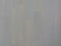 Паркетная доска Floorwood (Флорвуд) Ясень Мэдисон Молочно-белый 2266x188x14 трехполосная (лак)