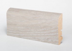 Плинтус из МДФ Hannahholz (Ханнахольц) AD 68403.25 Дуб Серый Светлый 2400x68x16 Основа плинтуса из экологически чистого МДФ, покрытие ламинированное с фактурой настоящей древесины.