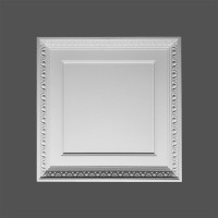 Плитка потолочная из полиуретана под покраску Orac Decor (Орак Декор) Luxxus F31 595x595x66