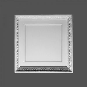 Плитка потолочная из полиуретана под покраску Orac Decor (Орак Декор) Luxxus F31 595x595x66 Плитка потолочная долговечная, влагостойкая, легко монтируется, не впитывает запахи, легко окрашивается.