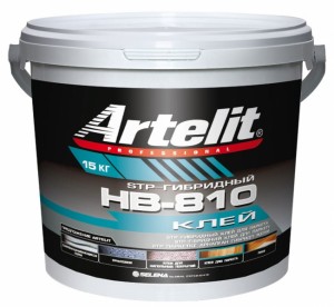 Однокомпонентный силановый клей Artelit (Артелит) HB-810 (15 кг) Основа: силан-модифицированный полиуретан (STP-полимер). Предназначен для укладки паркета и массива на впитывающие и невпитывающие основания.