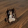 Массивная доска Amber Wood (Амбер Вуд) Ясень Коттедж Браш 300-1800x120x18 (масло)