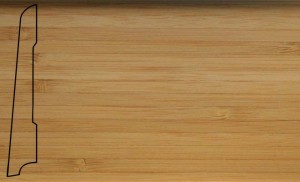 Плинтус шпонированный La San Marco Profili Бамбук Кофе 2500x80x16 (прямой) с крепежом Шпон плинтуса — цельная натуральная древесина. Основание — срощенная натуральная древесина, гарантирующая высокую надежность плинтуса.