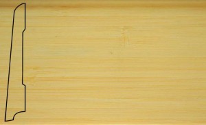Плинтус шпонированный La San Marco Profili Бамбук Натур 2500x80x16 (прямой) Шпон плинтуса — цельная натуральная древесина. Основание — срощенная натуральная древесина, гарантирующая высокую надежность плинтуса.
