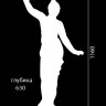 Статуя из стекловолокна Decorus (Декорус) ST-001 Девушка с факелом 1160x280x630