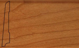 Плинтус шпонированный La San Marco Profili Вишня 2500x80x16 (прямой) Шпон плинтуса — цельная натуральная древесина. Основание — срощенная натуральная древесина, гарантирующая высокую надежность плинтуса.