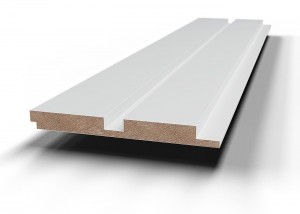 Стеновые панели белые из МДФ Evrowood (Евровуд) PL 04 Рейка широкая 2000x120x12 Основа панели из влагостойкого МДФ, поверхность панели покрыта белой полиуретановой краской. Панель можно использовать под покраску.