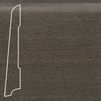 Плинтус шпонированный La San Marco Profili Дуб Cashemere Grey 2500x80x16 (прямой) с крепежом
