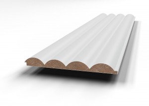 Стеновые панели белые из МДФ Evrowood (Евровуд) PL 07 Туб 2000x120x12 Основа панели из влагостойкого МДФ, поверхность панели покрыта белой полиуретановой краской. Панель можно использовать под покраску.