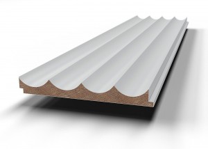 Стеновые панели белые из МДФ Evrowood (Евровуд) PL 08 Долина 2000x120x12 Основа панели из влагостойкого МДФ, поверхность панели покрыта белой полиуретановой краской. Панель можно использовать под покраску.