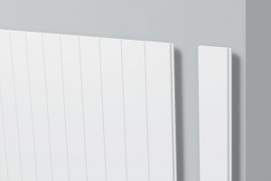 Стеновые панели из дюрополимера под покраску NMC (НМС) Wallstyl WG1 2440x79x10 Стеновые панели ударопрочные, долговечные, влагостойкие, легко монтируются, не впитывают запахи, легко окрашиваются акриловыми и водно-дисперсионными красками.