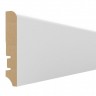 Плинтус белый из МДФ Hannahholz (Ханнахольц) AW 81402 2400x81x16
