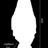 Статуя из стекловолокна Decorus (Декорус) ST-019 Дева Мария 610x215x195