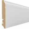 Плинтус белый из МДФ Hannahholz (Ханнахольц) KW 100305 2400x100x16