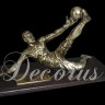 Статуя из стекловолокна Decorus (Декорус) ST-024 Акинфеев (хромированная бронза) 200x340x130
